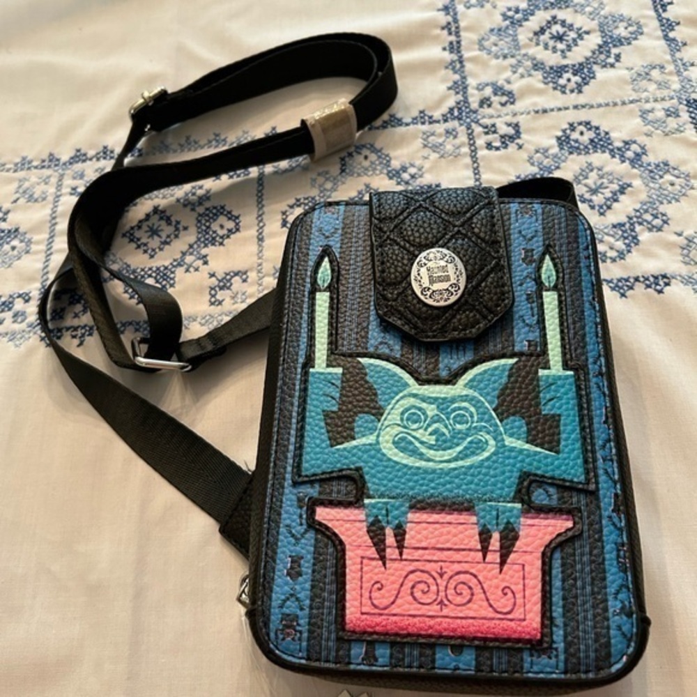 Disney Teal Blue Pink Character Crossbody Bag